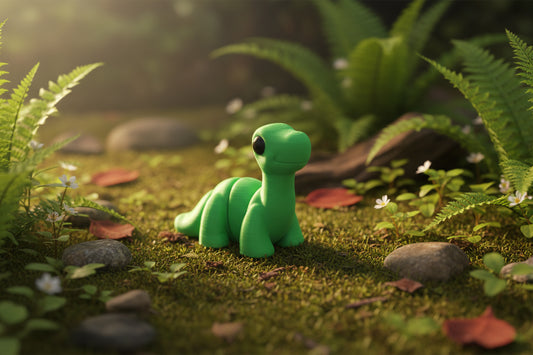 Baby Brontosaurus alternate view 2