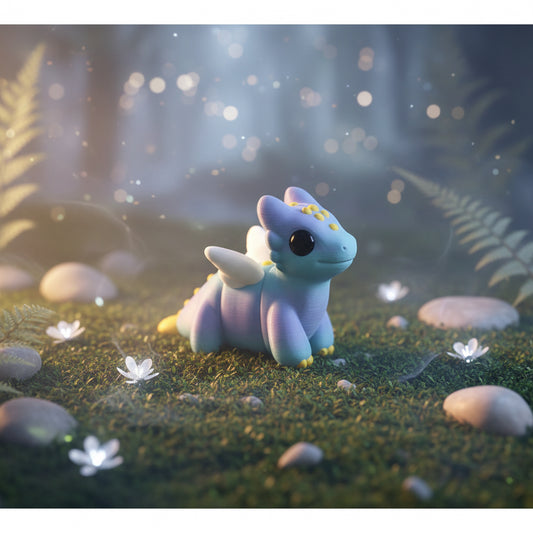 Baby Celestial Dragon alternate view 2