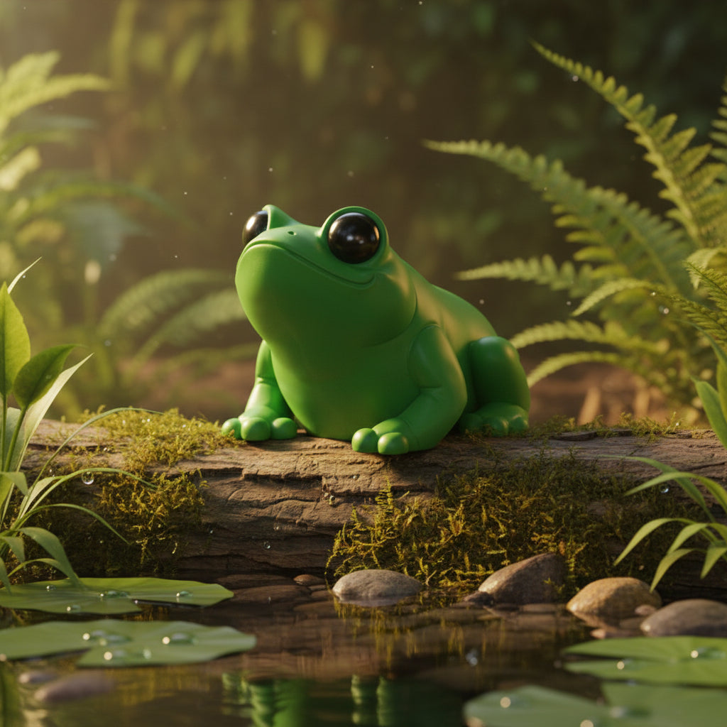 Baby Frog 3D printed collectible by MUNORI