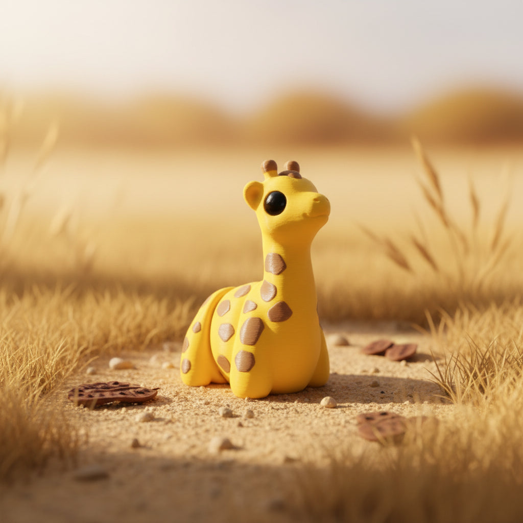 Baby Giraffe 3D printed collectible by MUNORI