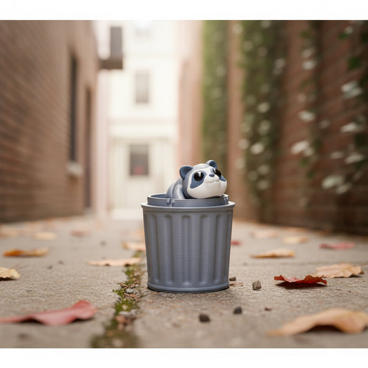Baby Raccoon 3D printed collectible by MUNORI