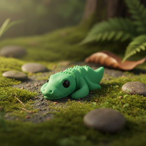 Tiny Baby Crocodile
