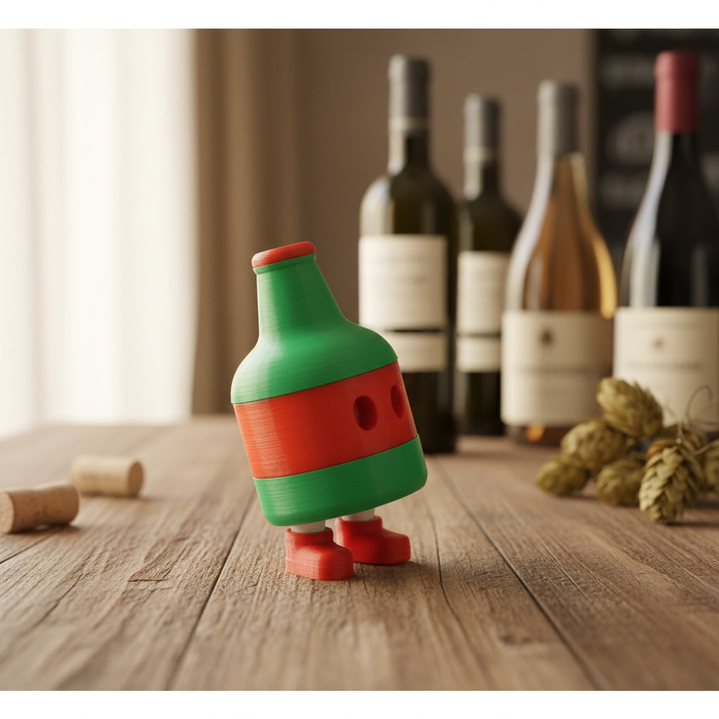 Zou Bottle 3D printed collectible by MUNORI