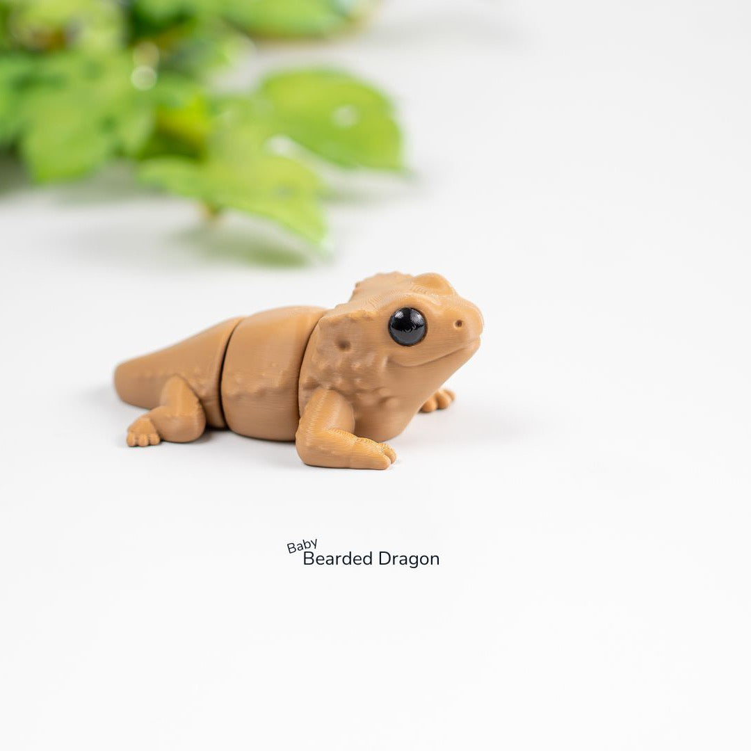 Baby Bearded Dragon 3D printed collectible by MUNORI