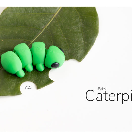 Baby Caterpillar 3D printed collectible by MUNORI
