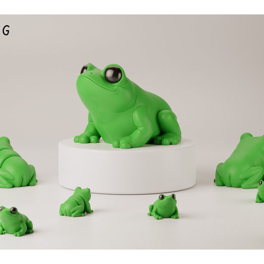 Baby Frog 3D printed collectible by MUNORI