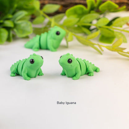 Baby Iguana 3D printed collectible by MUNORI