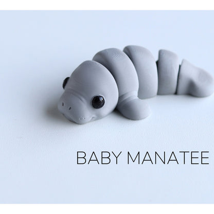 Baby Manatee 3D printed collectible by MUNORI