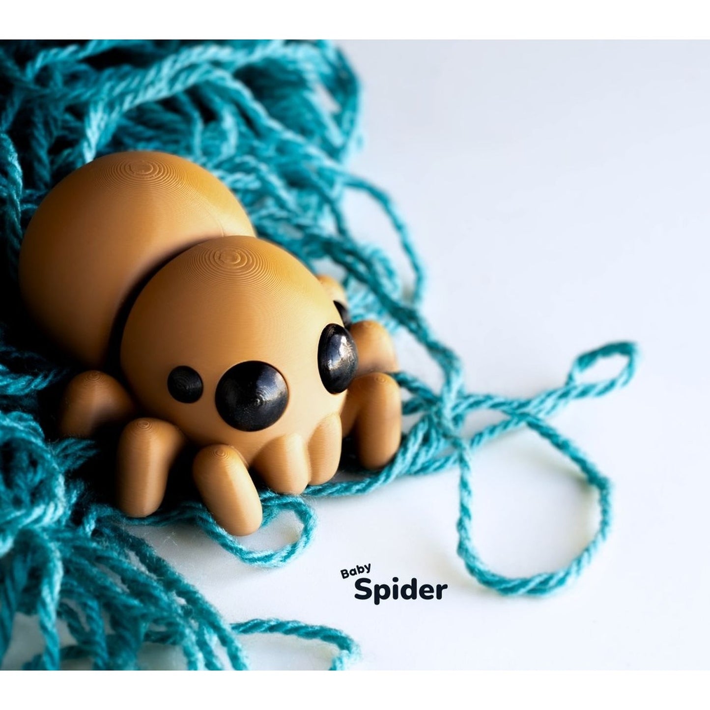 Baby Spider 3D printed collectible by MUNORI