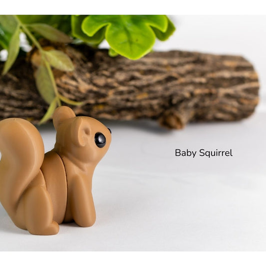 Baby Squirrel 3D printed collectible by MUNORI