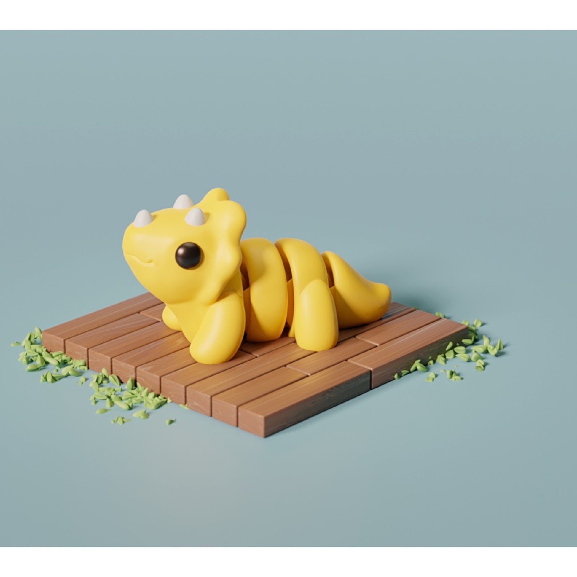 Baby Triceratops alternate view 2