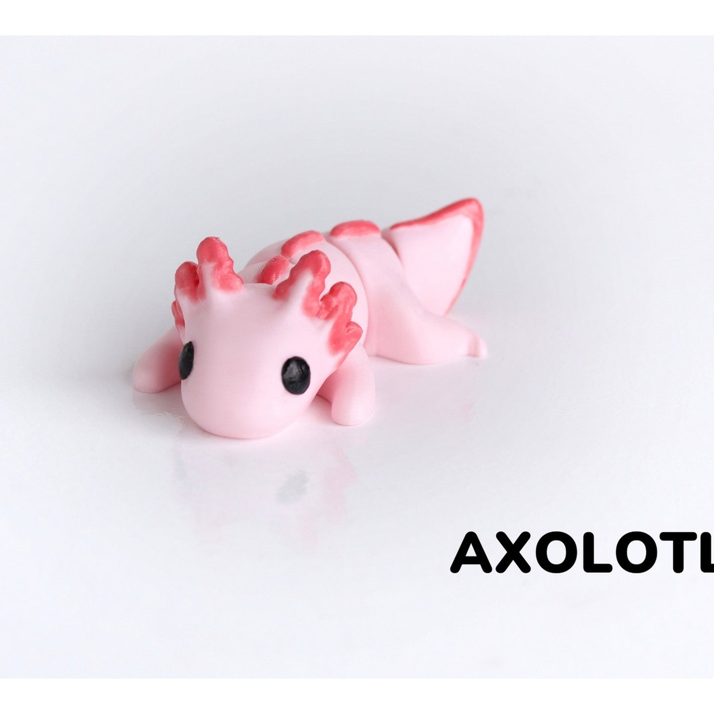 New Baby Axolotl 3D printed collectible by MUNORI