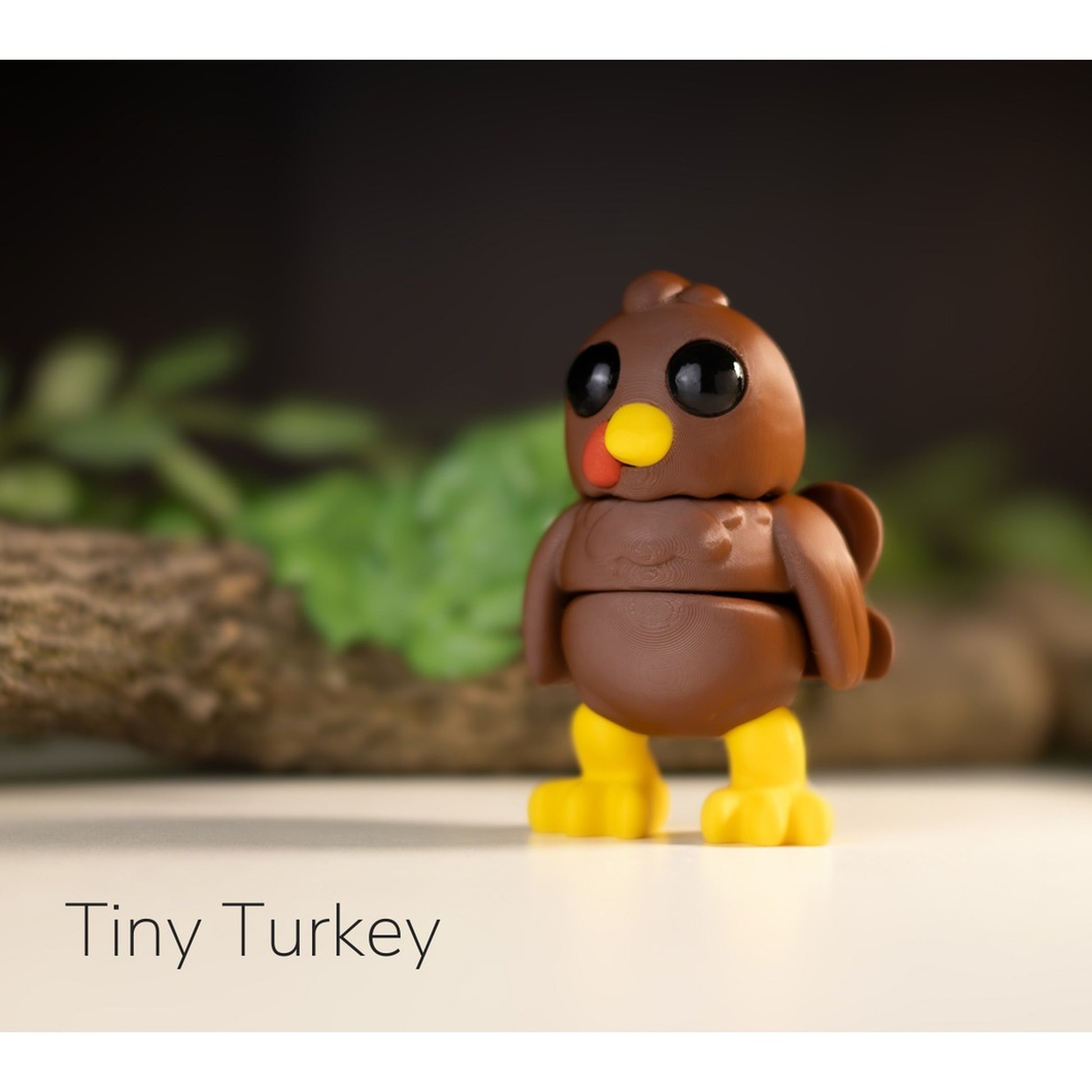 Tiny Turkey 3D printed collectible by MUNORI