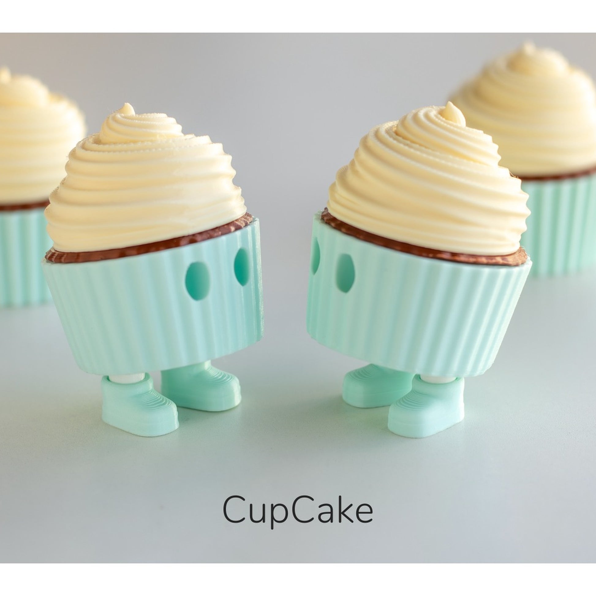Zou CupCake 3D printed collectible by MUNORI