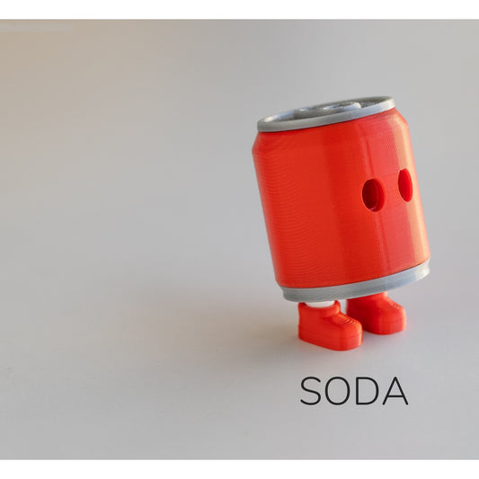 Zou Soda 3D printed collectible by MUNORI